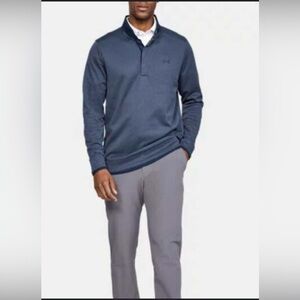 Under Armour Men's Golf Long Sleeve, Quarter Button. Size L, offers welcome!